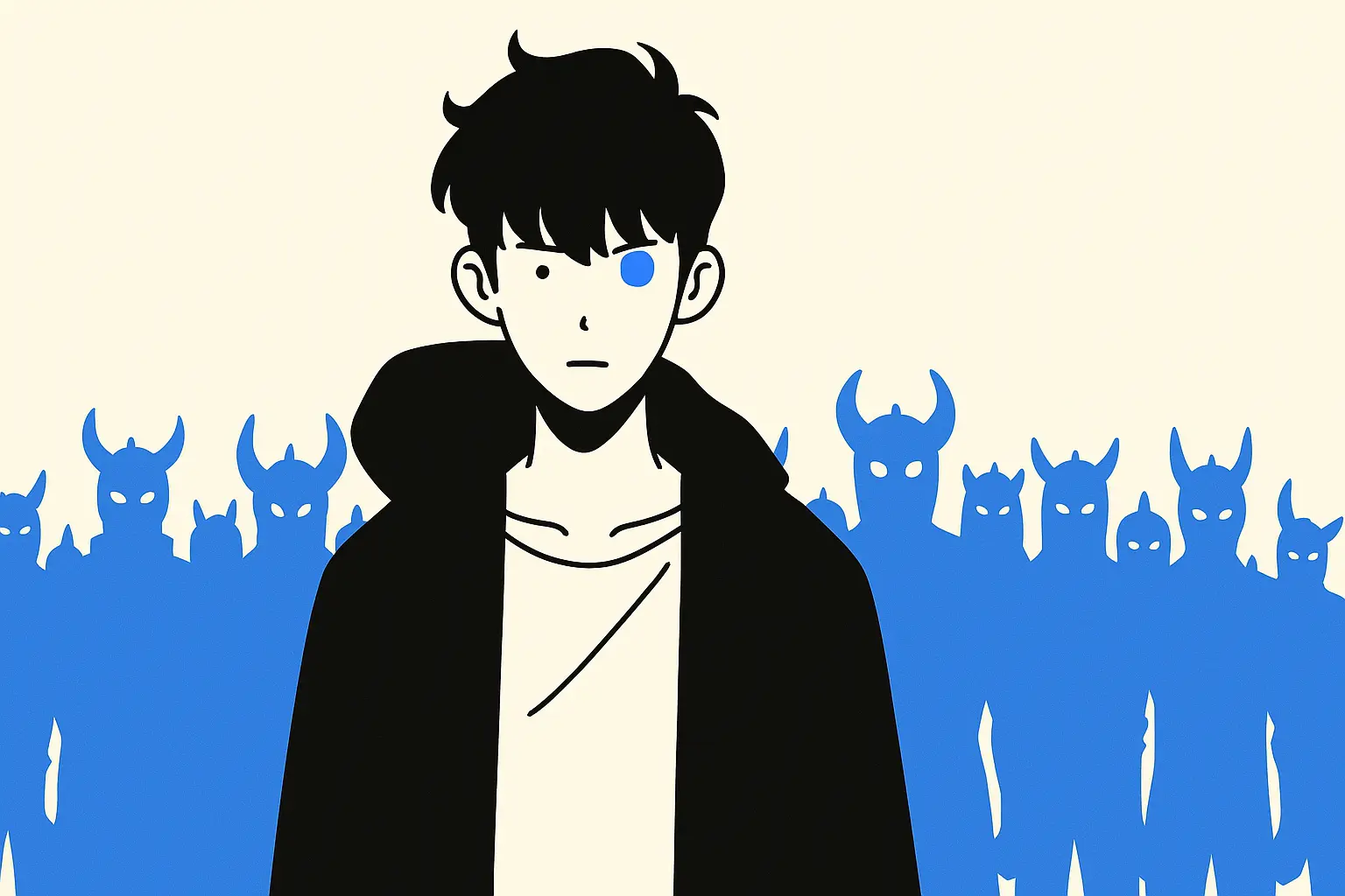 Jin-Woo and his army