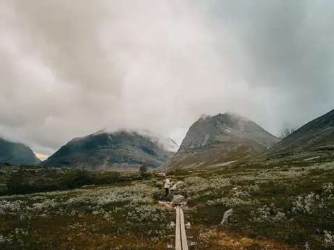 Nikkaluokta — the trailhead