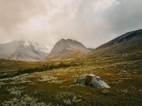 Nikkaluokta — the trailhead