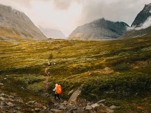 Nikkaluokta — the trailhead