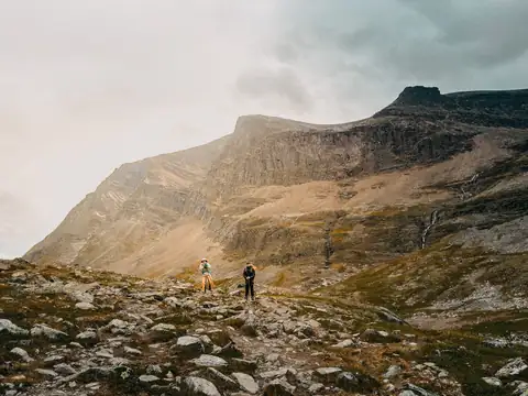Visttasvaggi — toward Singi